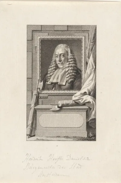Portret van Hendrik Danielsz. Hooft