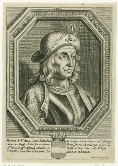 Portret van Hendrik de Oude