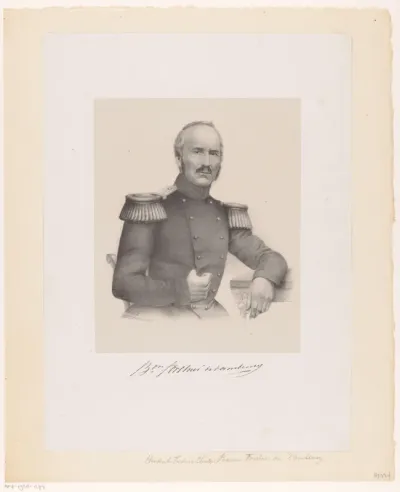 Portret van Hendrik Frederik Christoph Forstner van Dambenoy