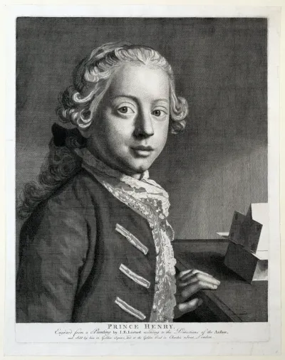 Portret van Hendrik Frederik, hertog van Cumberland