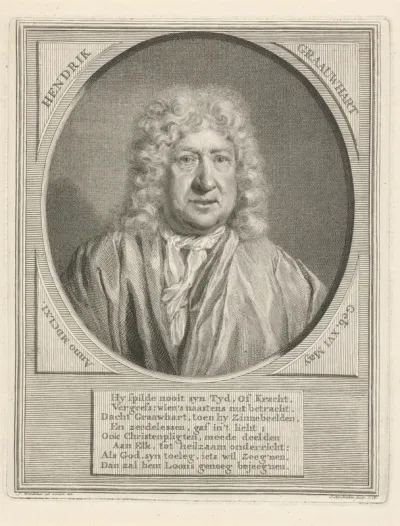 Portret van Hendrik Graauwhart