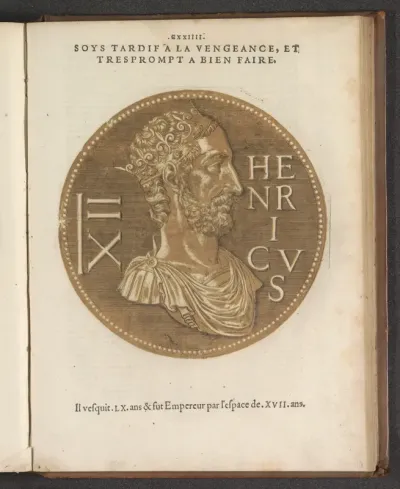 Portret van Hendrik I de Vogelaar