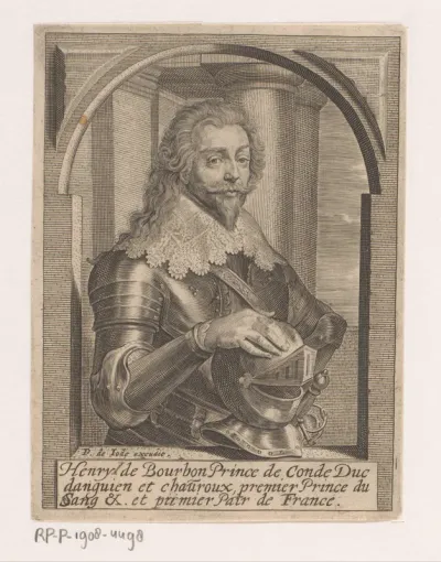 Portret van Hendrik I van Bourbon-Condé