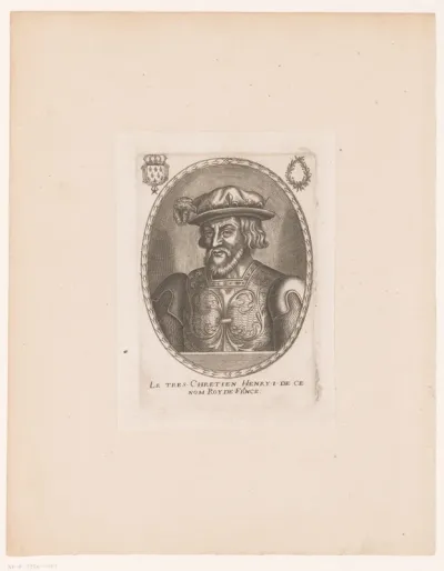 Portret van Hendrik I van Frankrijk