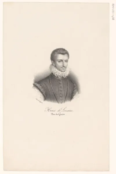 Portret van Hendrik I van Guise