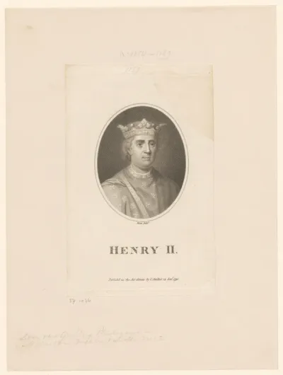 Portret van Hendrik II