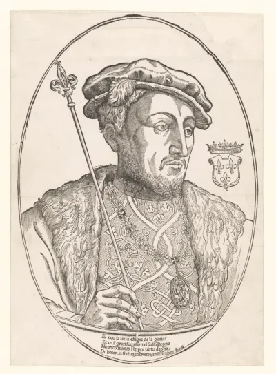 Portret van Hendrik II, koning van Frankrijk