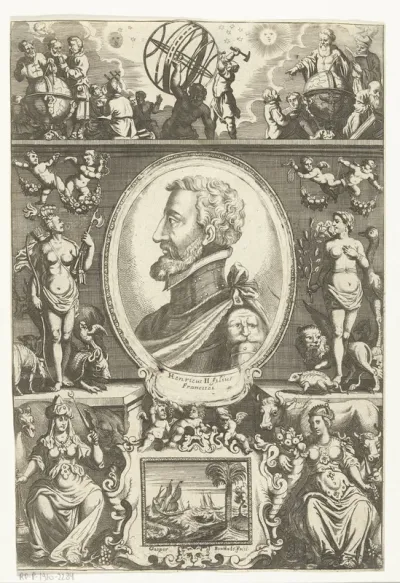 Portret van Hendrik II van Frankrijk