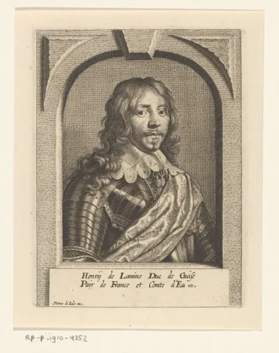 Portret van Hendrik II van Guise