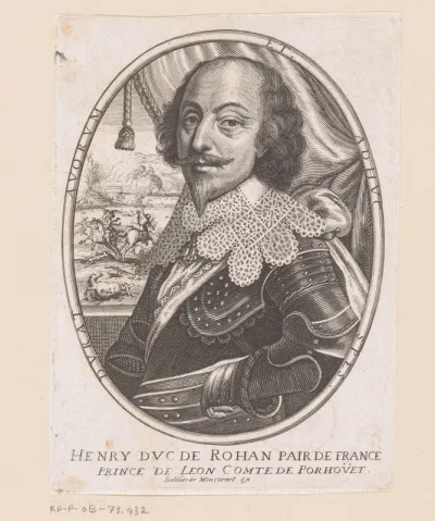 Portret van Hendrik II van Rohan