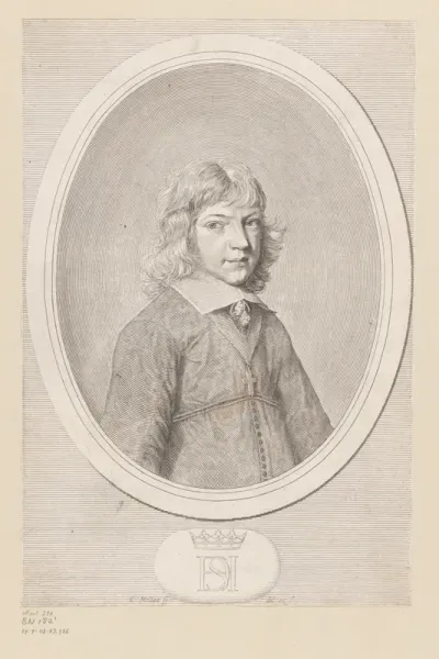 Portret van Hendrik II van Savoye-Nemours
