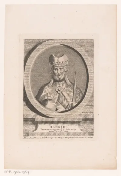 Portret van Hendrik III