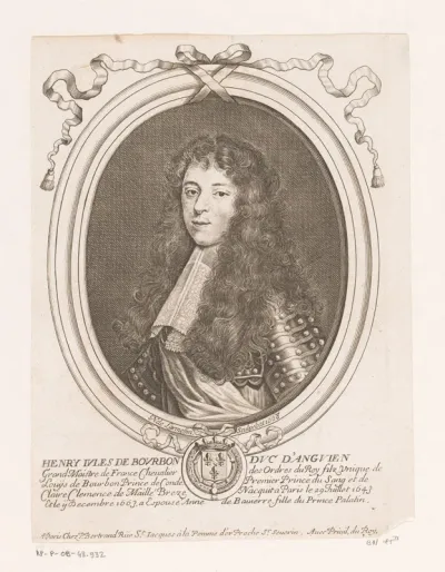 Portret van Hendrik III Julius van Bourbon-Condé