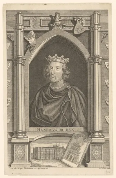 Portret van Hendrik III van Engeland