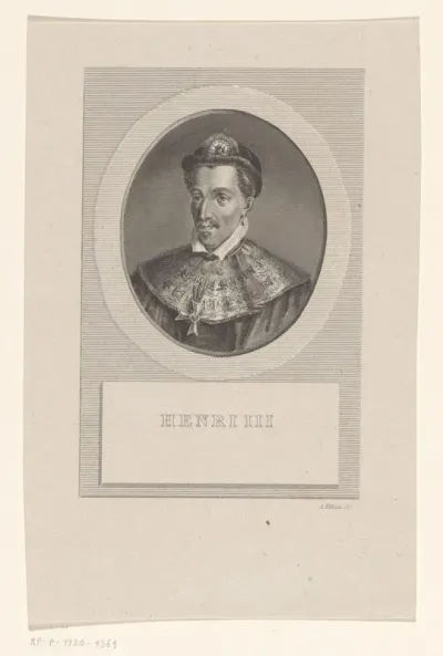 Portret van Hendrik III van Frankrijk