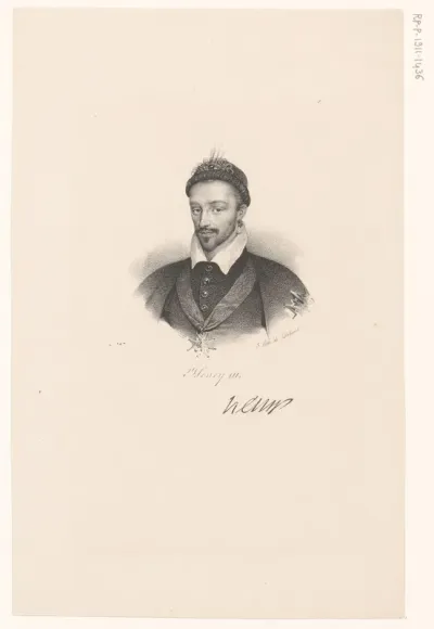 Portret van Hendrik III van Frankrijk