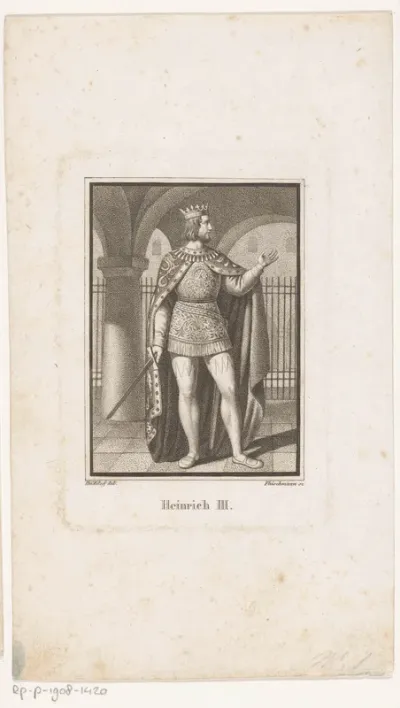 Portret van Hendrik III
