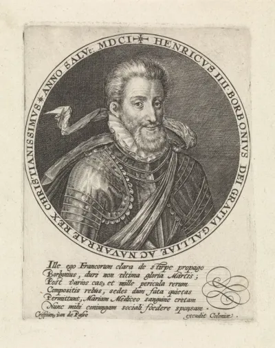 Portret van Hendrik IV