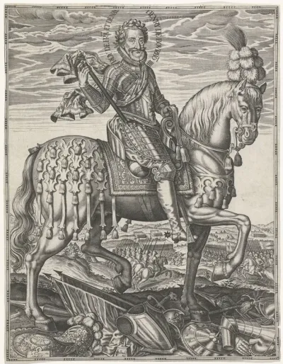Portret van Hendrik IV, koning van Frankrijk en Navarre