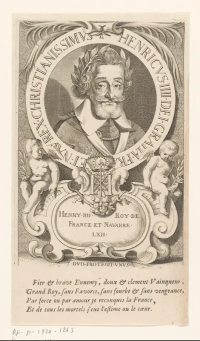 Portret van Hendrik IV van Frankrijk en Navarra