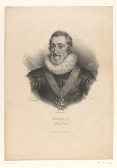 Portret van Hendrik IV van Frankrijk