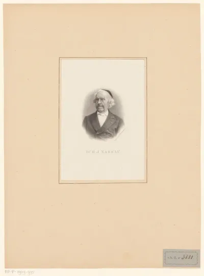 Portret van Hendrik Jan Nassau