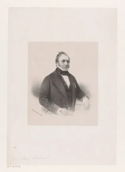 Portret van Hendrik Johan Caan van Hoekenburg