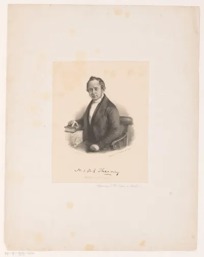Portret van Hendrik Johan Reinhold Gerard Theesing