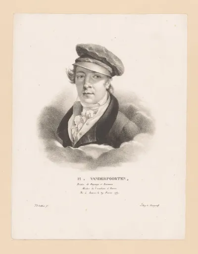 Portret van Hendrik Jozef Franciscus van der Poorten