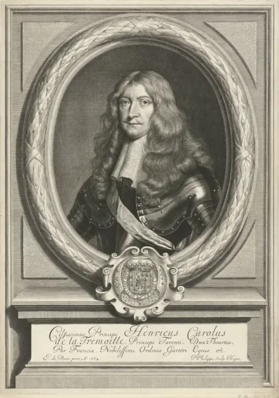 Portret van Hendrik Karel de la Trémouille