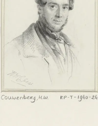 Portret van Hendrik Leonard Muller