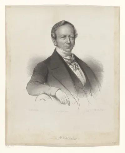 Portret van Hendrik Ludolf Wichers