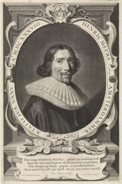 Portret van Hendrik Meurs