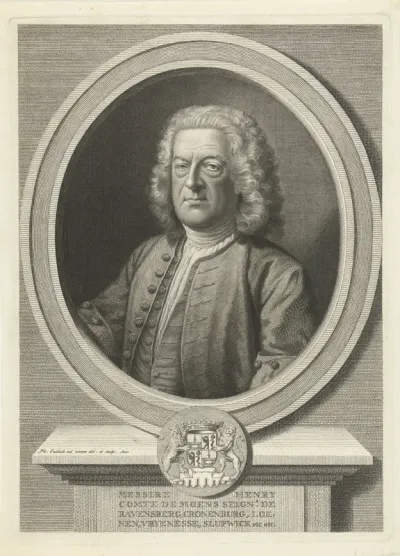 Portret van Hendrik Moens