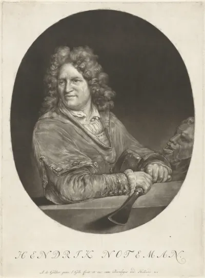 Portret van Hendrik Noteman