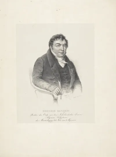 Portret van Hendrik Ravekes