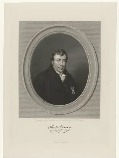 Portret van Hendrik Ravekes