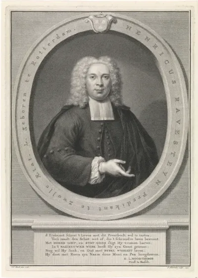 Portret van Hendrik Ravesteijn