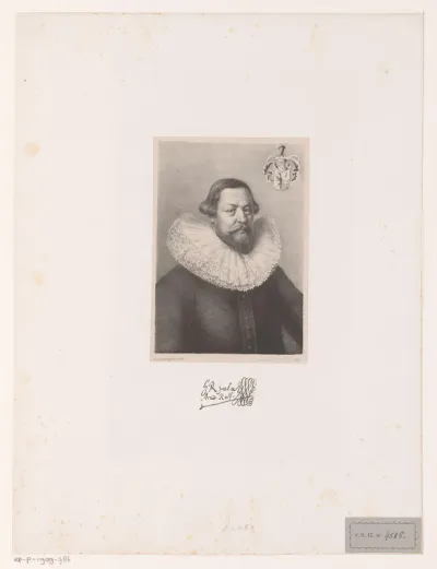 Portret van Hendrik Rhala
