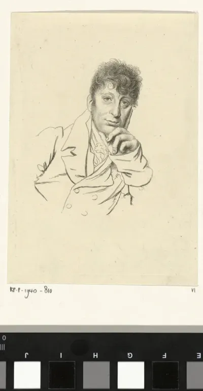 Portret van Hendrik Stokvisch