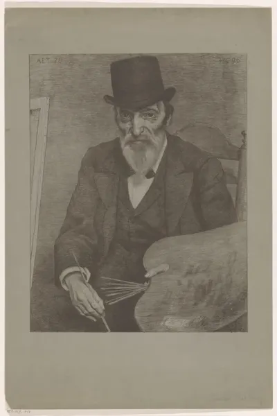 Portret van Hendrik Valkenburg