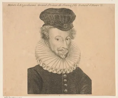Portret van Hendrik van Angoulême