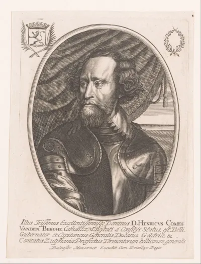 Portret van Hendrik van den Bergh