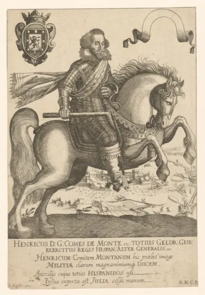 Portret van Hendrik van den Bergh.