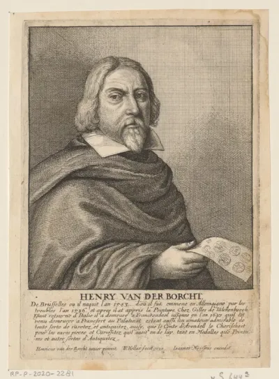 Portret van Hendrik van der Borcht (I)