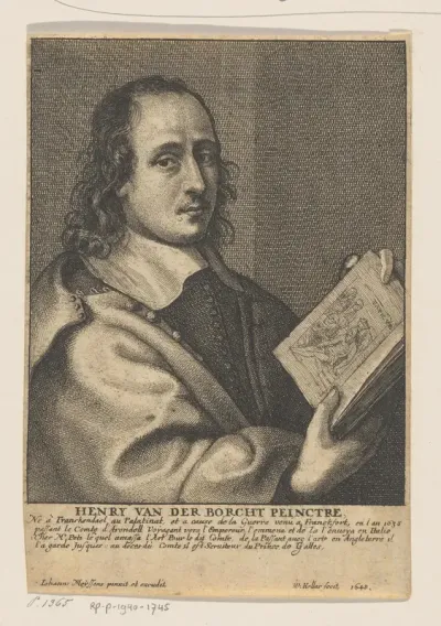 Portret van Hendrik van der Borcht (II)
