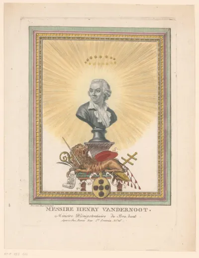 Portret van Hendrik Van der Noot