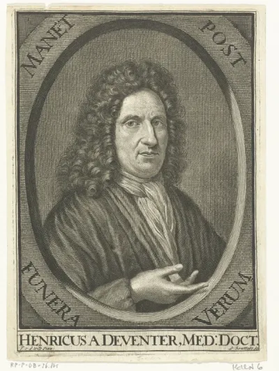 Portret van Hendrik van Deventer