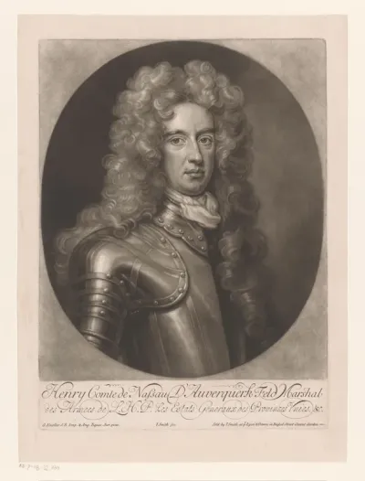 Portret van Hendrik van Nassau-Ouwerkerk