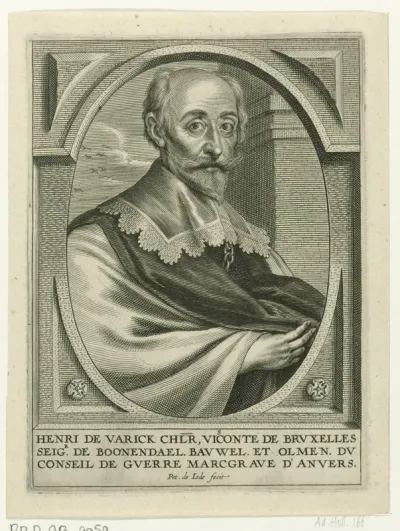Portret van Hendrik van Varick